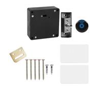 Jnchdghwa NFC Smart Drawer Lock RFID 13.56MHz IC Electronic Cabinet Lock Drill-Free Hidden Electric Sensor Lock