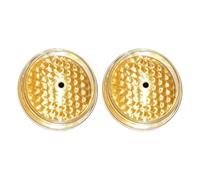 Jnchdghwa Reflective Clip 2PCS for Backpack for Night Run Safety Reflective Badge for Night Cycling Hiking Jogg Jogging Dog Walk A