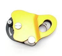 Jnchdghwa Rope Grab Self Locking Ascender Clamp with 2 Gears Adjustable for Rock Climbing Mountaineering Rappelling Rescue