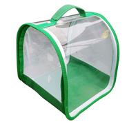 Jnchdghwa Small Butterfly Habitat 8 X 8 X 8 Inches, Critter Cage, Bug Terrarium Insect Mesh Cage Portable Carry Handle