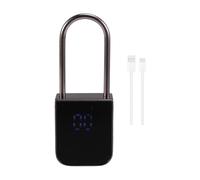 Jnchdghwa Smart Padlock for Cell Phones, Snack, Liquor,Game Consoles 99 Days Electronic Time Locking Metal Timer Lock