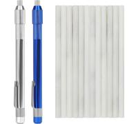 Jnchdghwa Soapstone Holder Pack of 16, Including 2pcs Round Soapstone Pencils 14pcs Refills for Welding