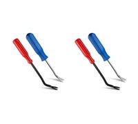 Jnchdghwa Upholstery Staple Nail Remover Tool, 4 Pcs Steel Nail Puller Remover Tool for Remove Staple in Furniture Wooden Case