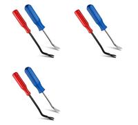 Jnchdghwa Upholstery Staple Nail Remover Tool, 6 Pcs Steel Nail Puller Remover Tool for Remove Staple in Furniture Wooden Case
