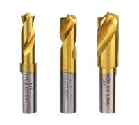 Jnchdghwa Welding Remover Tool 3pcs Spot Weld Cutter Drill Bits, High-Speed Steel Welder Cobalt Core Titanium Coating
