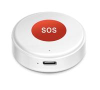 Jnchdghwa Wireless SOS Emergency Button Tuya WiFi One Key Call Help Function for Home Elderly Children Security Systems Protection