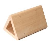 Jnchdghwa Wooden Leather Sticker Mold for Handbag Shoe Goods Craftwork Auxiliary Triangular/Curved Design DIY Wood Leather