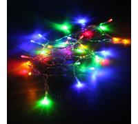 JnDee 13Feet 4M 40LED Multi Colour Battery Powered LED Fairy Lights RGBY(RED, Green, Blue, Yellow) Perfect for Christmas Wedding