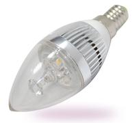 JnDee E14 LED Candle Shape 3W High Power LED, Warm White, Replace 40W Traditional Bulbs. Ideal for Your Chandelier，Pendant lamp, Desk lamp etc..