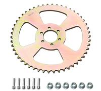 JNDO Mini Bike Sprocket 50T 420 Chain 6 Hole Rear Sporcket for Coleman CT100U B100 Baja Doodle Bug DB30 Monster Mega Moto Motovox MBX10