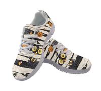 Jndtueit Halloween Spider Eye Running Sneaker Mesh Sports Outdoor Trainers Sneakers for Men Women Tennis Hiking Cycling Walk Shoes