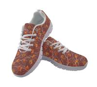 Jndtueit Red Maple Leaf Camo Hunting Running Sneakers for Women Men Basketball Barefoot Sneaker Fashion Sport Outdoor Shoes