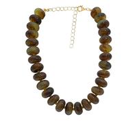 JNF Chunky Big Beaded Necklace for Women Colorful Large Beads Choker Necklaces Boho Statement Bead Neck Beach Summer Prom Jewelry Gift, XL, Resin, No Gemstone