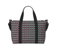 jngmeng Movie Clapboard And Popcorn Print Versatile Hand Travel Bag Lightweight Weekend Shoulder Handbag Daily Camping