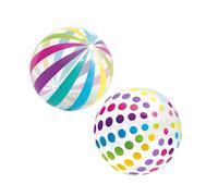 JNGTKL Beach Ball, 2 Pcs Beach Balls Inflatable, Inflatable Ball, Suitable For Beach Play, Enhance The Sense Of Interaction, Promote Friendship, Increase The Fun Of Beach Activities