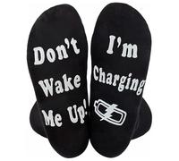 JNGTKL Novelty Socks For Men, 1 Pair Non-Slip Funny Socks Men, 6-11 Unisex Novelty Socks, Delicate Fun Socks, Novelty Gifts For Dad Husband Grandpa Mens Novelty Socks (Black)