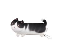 JNGUOSICN Cat Pencil Case for Boys Girls 3D Cute Cat Pen Bag Large Capacity Cat Pencil Case Cute Animal Pencil Holder Makeup Case Bag Zipper Closure Portable Multipurpose Bag
