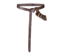 JNGUOSICN Medieval Holster Belt Set Renaissance Sword Scabbard Belt Vintage Shoulder Weapon Frog Retro Sword Shoulder Strap Sheath Holder Halloween Knight Warrior Pirate Costume