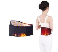 JNGUOSICN Self- Heating Back Support Belt with Magnetic Therapy Heated Waist Brace Adjustable Lumber Support Belts Waist Kidney Warm Abdomen Belt for Women Men Lower Back Pain Relief