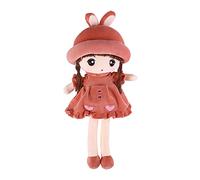 JNGUOSICN Soft Rag Doll Cute Princess Doll Soft Stuffed Plush Toy Cute Cartoon Rag Doll Room Decoration Doll Sleeping Cuddly Toy Companion Toy for Kids Children Christmas Birthday Gift Keepsake