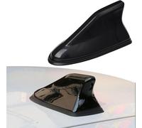 JNHGSHUAISDF Shark fin antenna Car Shark Fin Aerial Antenna For Grand Cherokee 2011-2021, ABS Material Fin Roof Aerial Auto Radio Aerials Signal with Adhesive Base(Black/A)