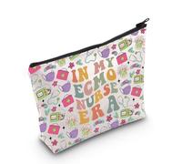 JNIAP Cardiac Care Unit Gift In My ECMO Nurse ERA Cosmetic Bag ECMO Specialist Gift, ECMO Nurse ERA Bag