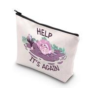 JNIAP Critical Characters Makeup Bag Caduceus Fans Gifts Help It's Again D & Dragons Zipper Bag, IT’S AGAIN mb, Fit