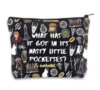 JNIAP Fantasy Movie Makeup Bag Fantasy Movie Gift What Has It Got In Its Nasty Little Pockets Gifts Fantasy Movie Cosmetic Bag, WHAT HAS blmb, Fit