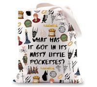 JNIAP Fantasy Movie Tote Bag Fantasy Movie Gift What Has It Got In Its Nasty Little Pockets Shoulder Bag, What Has Tb, L
