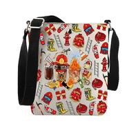 JNIAP Firefighting Heroes Gift Firefighter Coffee Crossbody Bag Fire Department Gift, Firefighter Xk