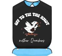 JNIAP Goose Bride Groom Bibs Mrs. Silly Mr. Silly Gift Goose Wedding Bib Bride And Groom Bib For Wedding