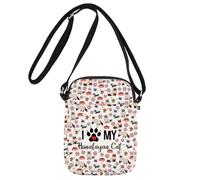 JNIAP Himalayan Cat Crossbody Bag Himalayan Cat Lover Gift Himmy Feline Shoulder Bag, My Himalayan Cb, Fit
