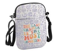 JNIAP Hospice Nurse Gift The Last Chapter Is The Most Important Cossbody Bag Hospice Nurse Life Gift, The Last Chapter C Bag