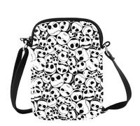 JNIAP J & S Crossbody Bag Zero Dog Gifts Horror Monster Gifts Horror Movie Shoulder Bag, Many Bones Cb, Fit