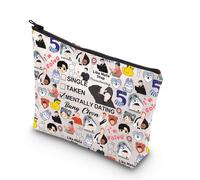 JNIAP Korean Group Stay Makeup Bag Music Lover Gifts Single Taken Mentally Dating With Bang C Stay Merchandise, With Bang mb 5