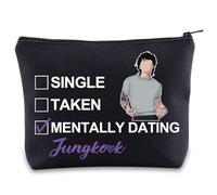 JNIAP Korean Member Jung K Makeup Bag Korean Group Gifts Single Taken Mentally Dating With Jung K Gifts Korean Group Merch, With Jun mb BL