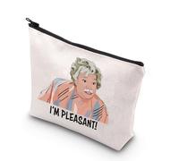 JNIAP Magnolias Inspired Makeup Bag Ousier Boudreaux Gift Ousier Boudreaux Cosmetic Bag I'm Pleasant Magnolias Zipper Pouch, Pleasant mb, Fit