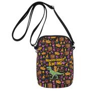 JNIAP Princess Donut Crossbody Bag Ride Or Roar Gifts This Is An Outrage Gifts Donut Cat Shoulder Bag, Princess Donut Cb