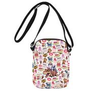 JNIAP Princess Donut Crossbody Bag This Is An Outrage Gifts Goddammit Donut Shoulder bag, An Outrage Cb