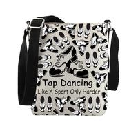 JNIAP Tap Dance Team Gift Tap Dancing Like A Sport Only Harder Crossbody Bag Tap Instructor Gift, Dancing Like a Xk