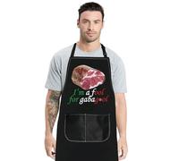 JNIAP Tony Apron Tony Gifts I'm a Fool For Gabagool Kitchen Apron Gabagool Capicola Lover Gift, Gabagool Ap, Large