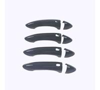 JNIGEL Car Door Handle Cover for OPEL Insignia B Astra K Vauxhall Insignia, Black Plastic Cover, Scratch Resistant, Lightweight, Easy Installation