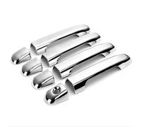 JNIGEL Car Exterior Door Handle Cover for Toyota AYGO MK2 2015-2020, Car Door dle Cover Protector Car Door Hanandle Cover, Door Patch Handle Trim Sticker Accessories,A Chrome
