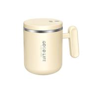 JNJOOD 400ML Mixing Cup Rechargeable Electric Mixer Magnetic Rotating Stirring Coffee Self Stirring Mug As Shown