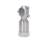 JNJOOD 6-Point Impact Bottle and Can Cleaning Nozzle, Oil Drum Fully Automatic Cleaning Nozzle, Rotating Can Nozzle Easy Install