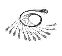 JNJOOD Duck Decoy Rig for Waterfowl Hunting - 48in Outdoors -Style Anchor Rigging Line Accessories 4oz Weights