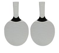 JNJOOD Sports Goods Silicone Multi-Color Table Tennis Rackets Suitable for Beginners in Training and Competition Gray-White