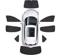 JNLIFT Auto Window Sunshade for Volvo XC90 2005-2011,Full Coverage UV Ray Blocking Blackout Sun Visor,Removable Car Side Windows Thermal Blinds Curtain,E/8pcs