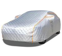 JNLIFT Car Cover for Toyota Corolla Touring-Sport-2019-2022,Waterproof Breathable with Reflective Strips and Zipper Door,Protecting Against Sun,Rain,UV,Dust and Snow,A/Silver