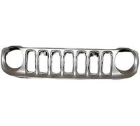 JNLIFT Car Front Bumper Radiator Grille for Jeep Renegade,ABS Honeycomb Mesh Air Intake Grill,Exterior Styling Replacement Bumper Grille Accessories,A